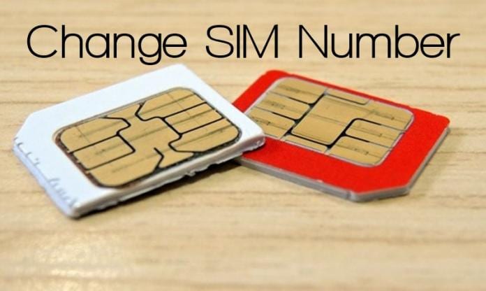 How To Change your SIM number Using Android
