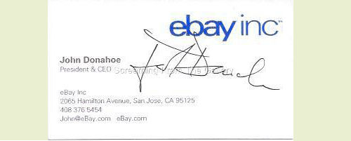 John Donahoe: Ebay