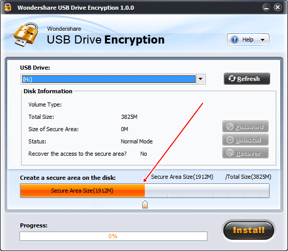 Protect USB Pendrive With Password 